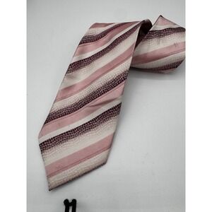 roberto cavalli Vintage Stripped Tie EUC A2 Pink